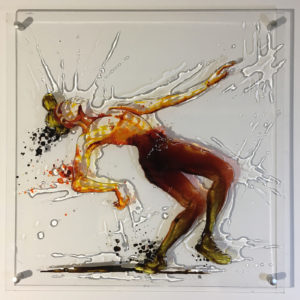 Lil buck style Lil Buck style , diptyque - dancer paint on plexi, tribute to Lil Buck