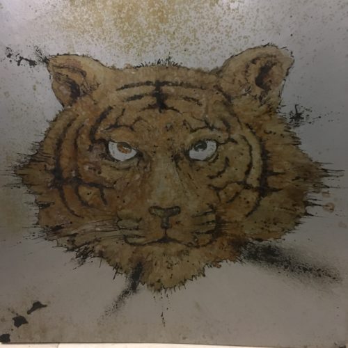 SEEEEN.jpg rust on metal made with vinegar and water from the lake of Udaïpur, Rajhastan, India - christophe monteil, montpellier, fra